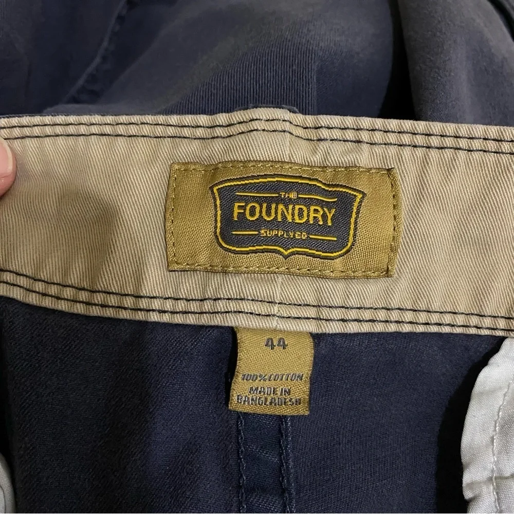 The Foundry Faded Blue Men’s Worn Cargo Shorts